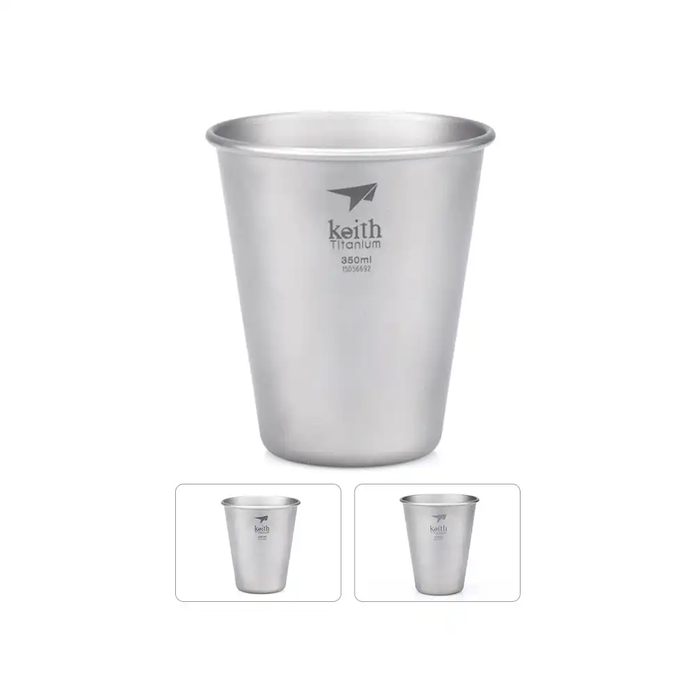 KEITH Titanium Camping Cup