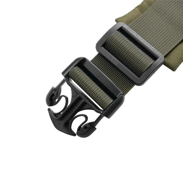 OLIFE Tactical MOLLE Dog Harness and Bungee Leash Set