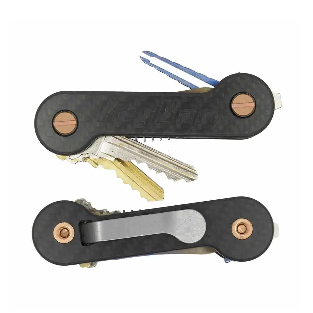 KEYBAR EDC Key Organizer with Pocket Clip (Full Size) Obuy USA