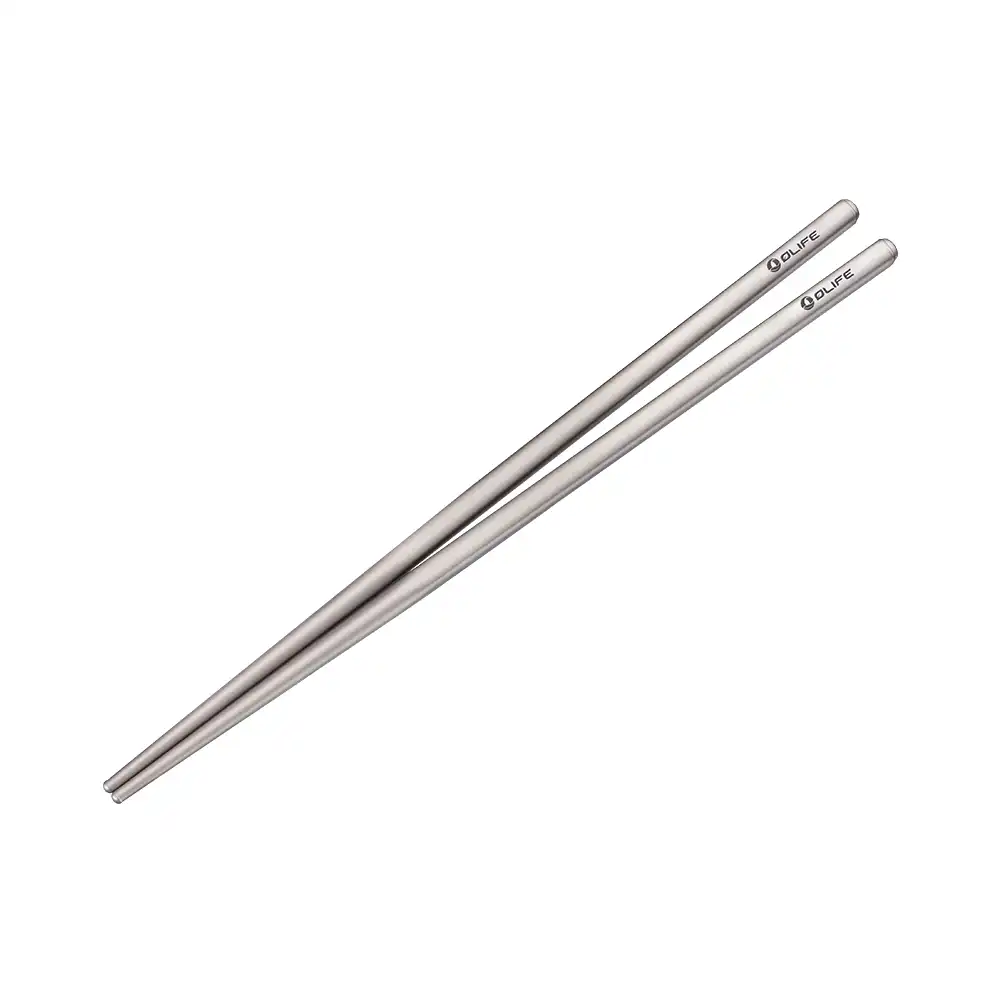OLIFE Titanium Square Handle Chopsticks (OTiCS02)