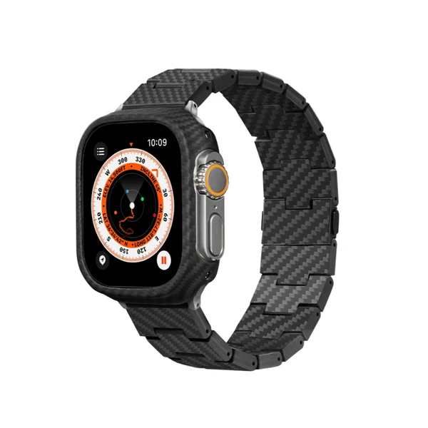 Carbon Fiber * Rose Gold Apple Watch Case ( Watch not included ) | OTH