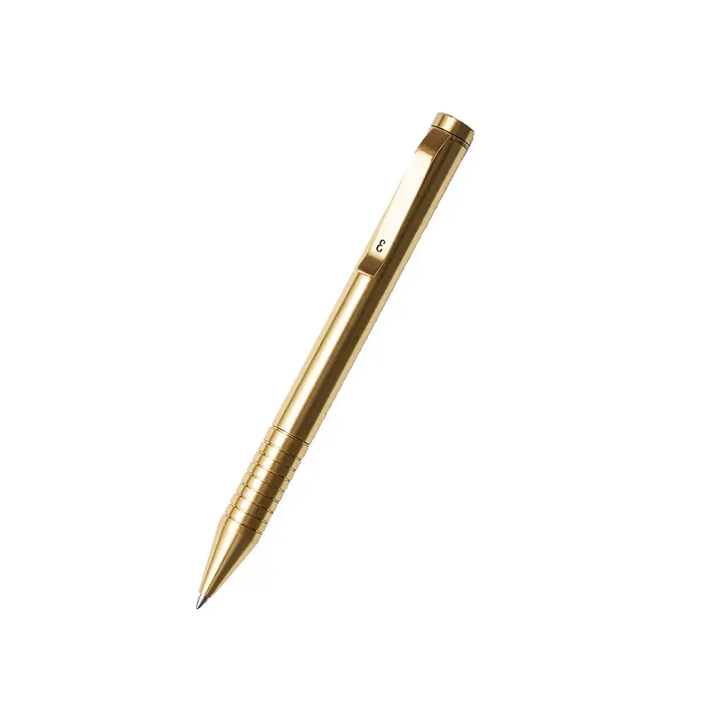 EVERYMAN New Brass Grafton Mini Twist Pen
