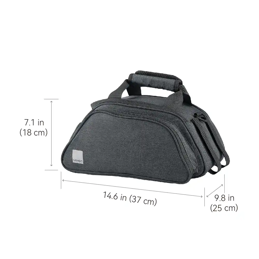 Bike Tool Kit Bag / Handlebar Bag & Bike Rear Rack Bag Bundle