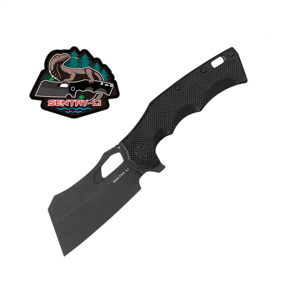 OKNIFE Sentry L1 Cleaver-Style Folding Pocket Knife