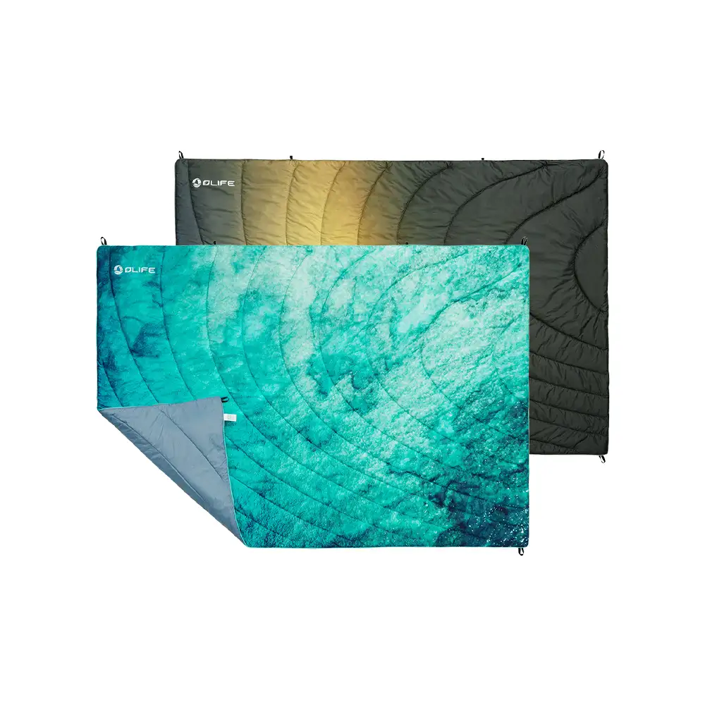 OLIFE Thermagic Lightweight Outdoor Winter Blanket Set