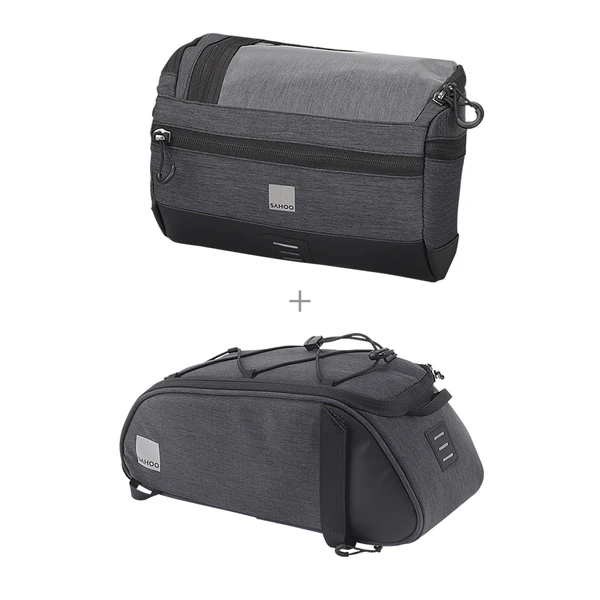 Bike Tool Kit Bag / Handlebar Bag & Bike Rear Rack Bag Bundle - Obuy USA