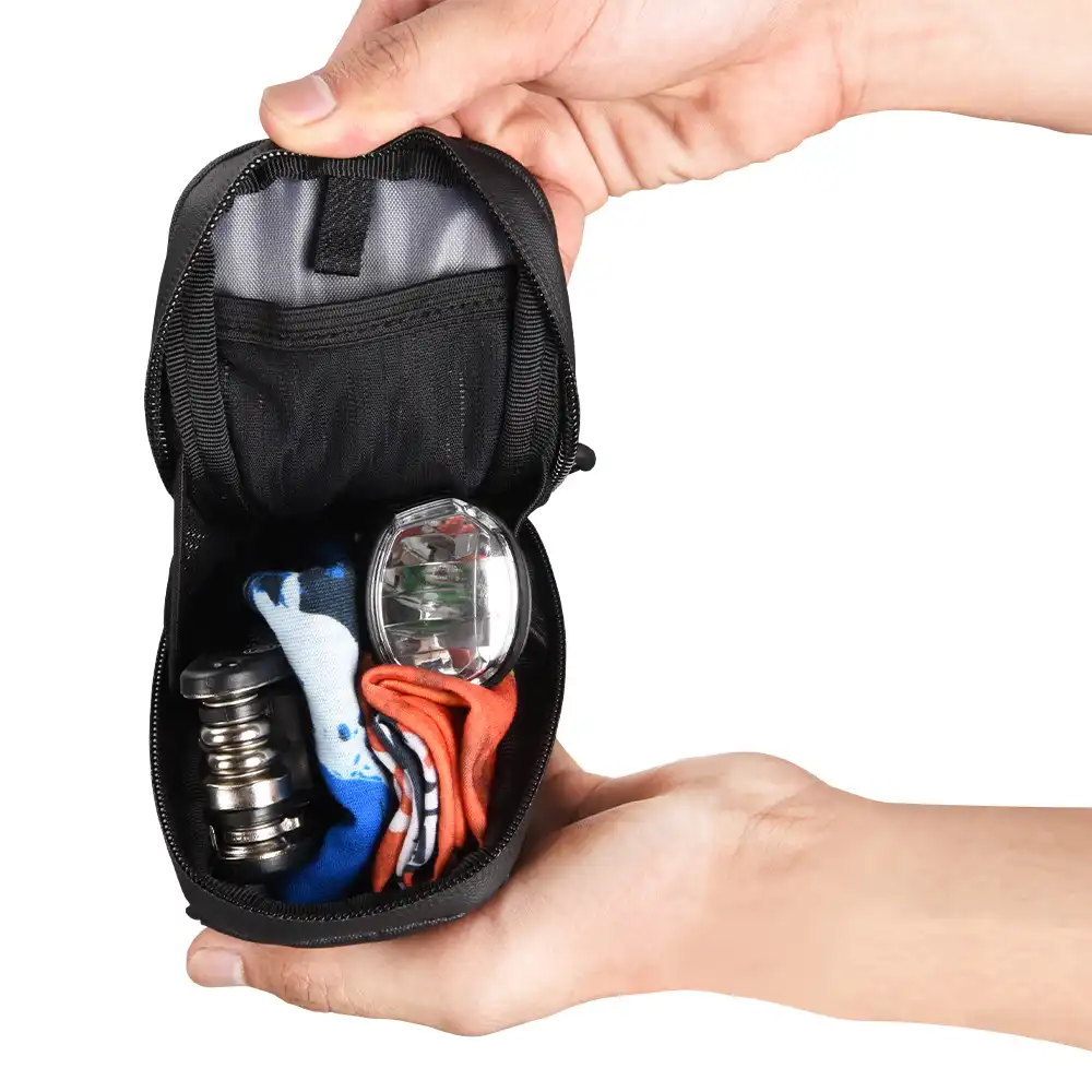 SAHOO Bike Handlebar Smartphone Bag & Saddle Bag Bundle