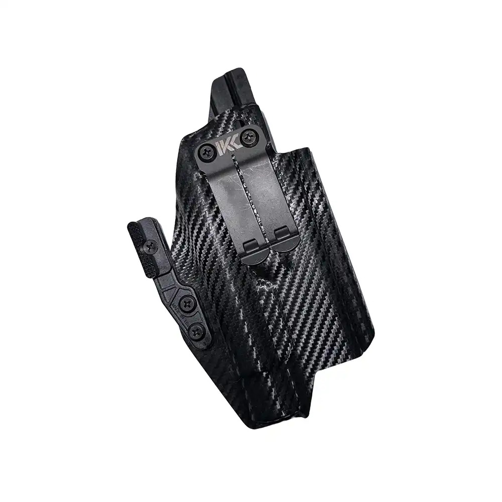 INSANE KYDEX CREATIONS IWB Light Bearing Kydex Holster for Olight PL Turbo and Glock 19/19X/45/17