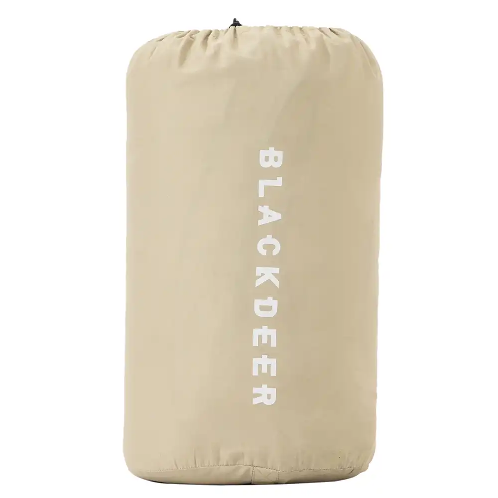 Cotton blanket sleeping bag with hood for adults BLACKDEER
