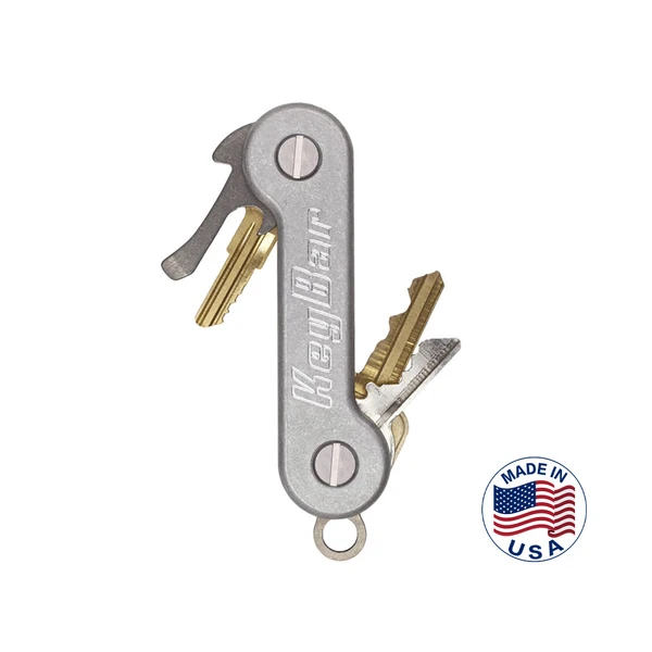 KEYBAR EDC Key Organizer with Pocket Clip (Full Size)