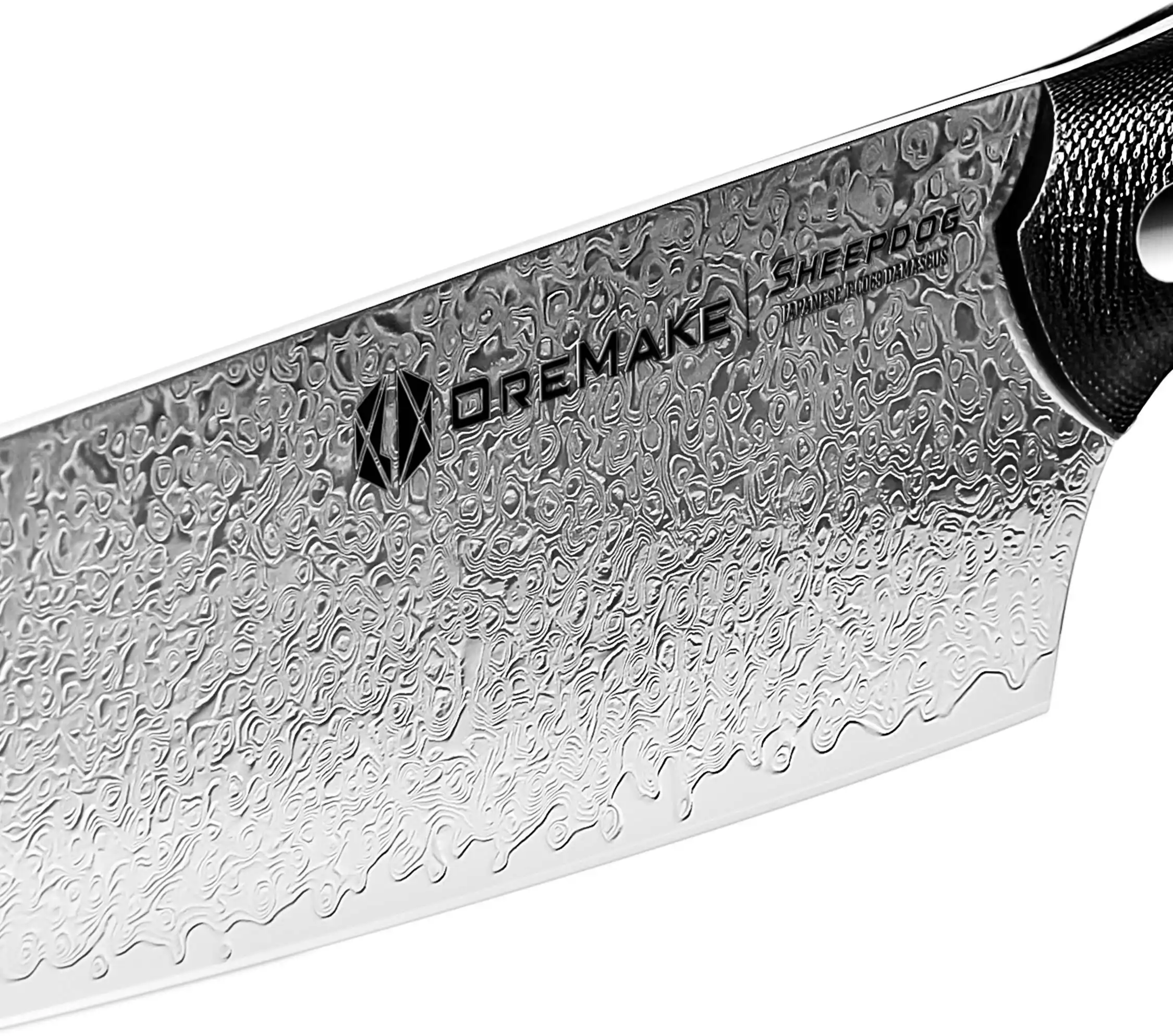OREMAKE Sheepdog Damascus 8" Kiritsuke Chef's Knife