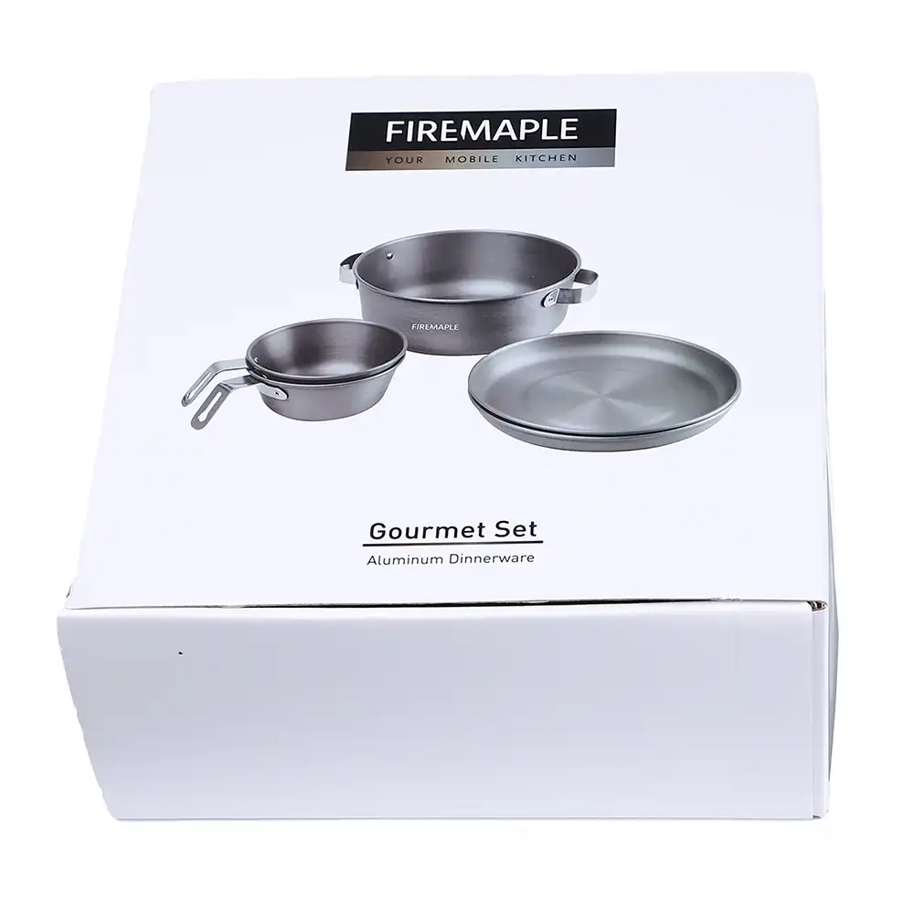 Fire-Maple Gourmet Set Outdoor Picnic Aluminum Alloy Cookware Set (5-Piece)