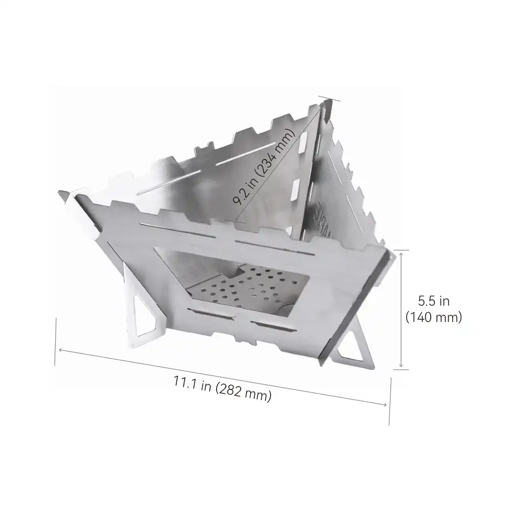 FIRE-MAPLE Maverick Camping Wood Stove (3 Panels)