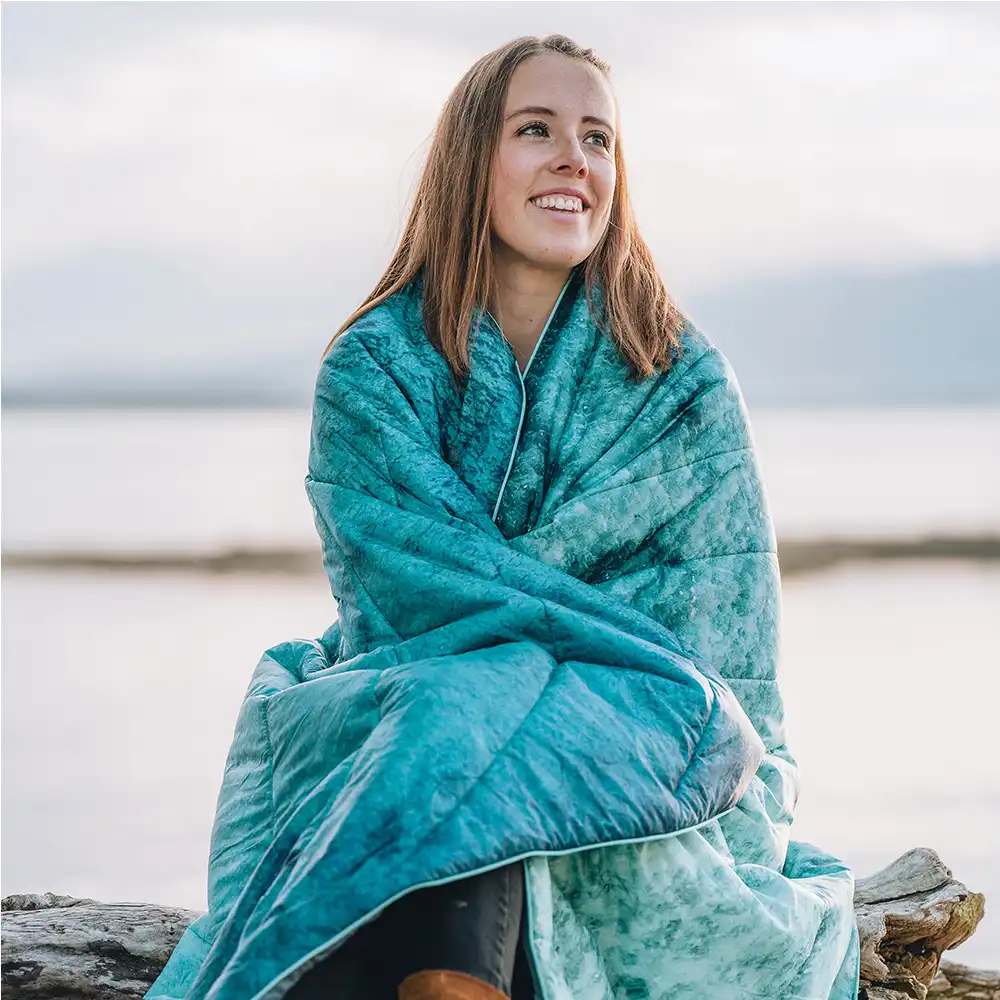 OLIFE Thermagic Lightweight Outdoor Winter Blanket Set