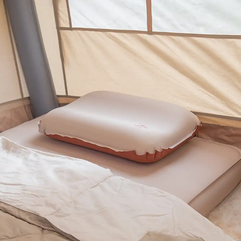 NATUREHIKE Inflatable Camp Pillow & Pillowcase