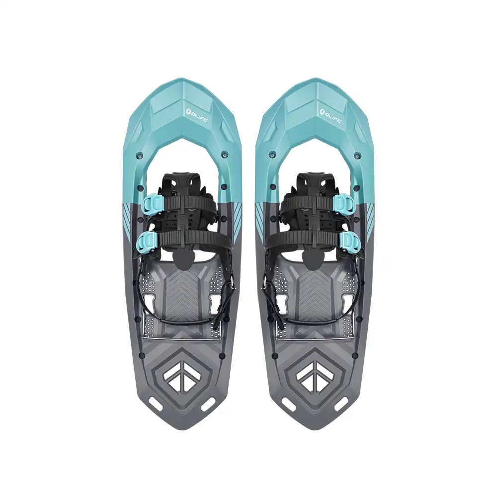 OLIFE High Traction Polymer Backcountry Snowshoes