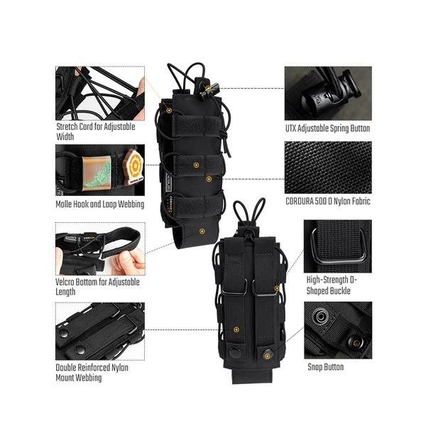 TACTICAL GEEK Water Bottle Pouch - Obuy USA
