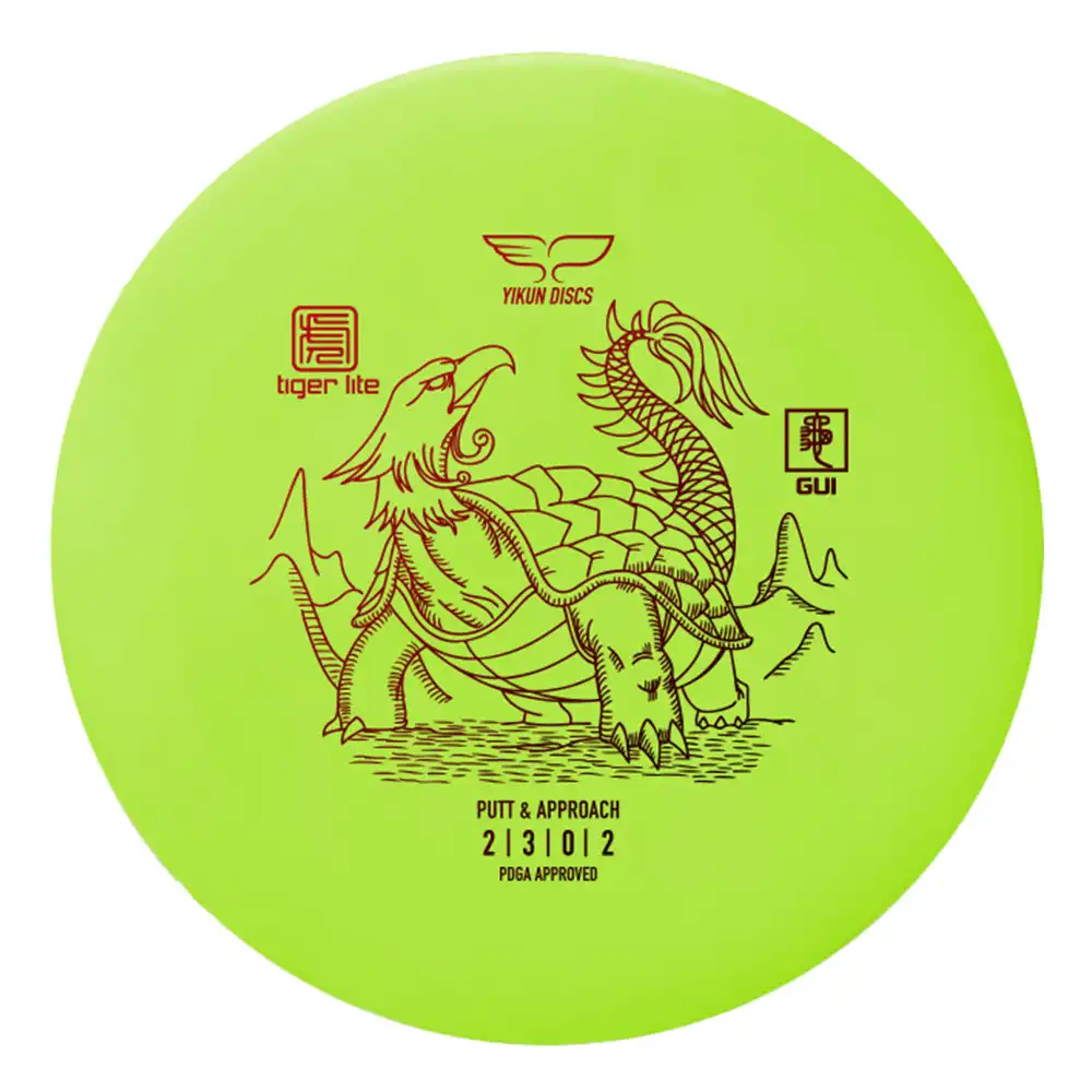 YIKUN DISCS Tiger Lite Disc Golf Starter Set (3 Discs)