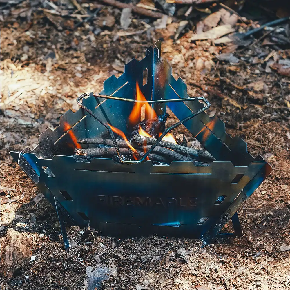 FIRE-MAPLE Maverick Camping Wood Stove (3 Panels)