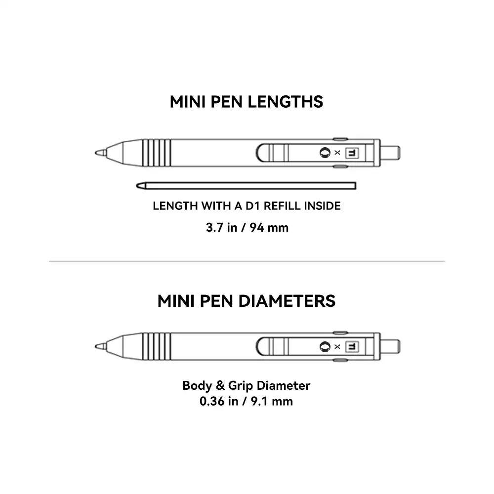 BIGIDESIGN | OLIGHT Mini Dual Side Click Pen - Blue Cerakote (Obuy Exclusive)