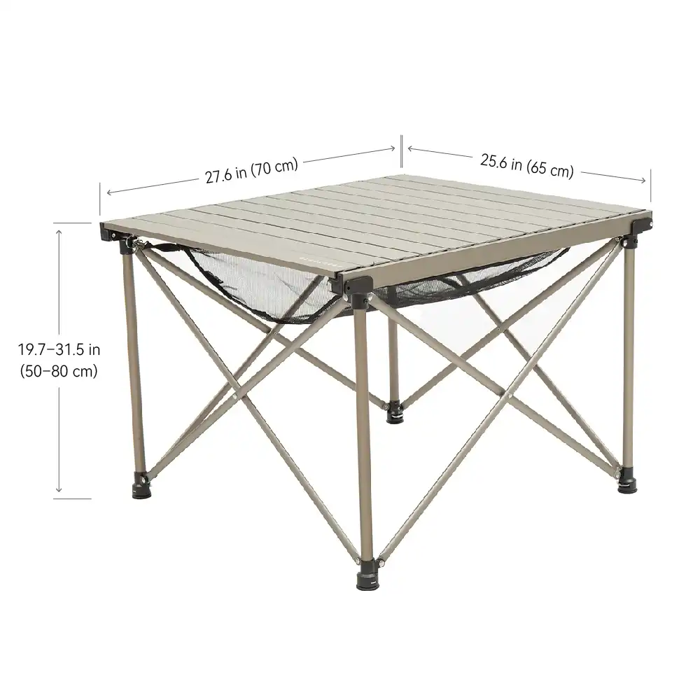 BLACKDEER Height Adjustable Folding Camping Table