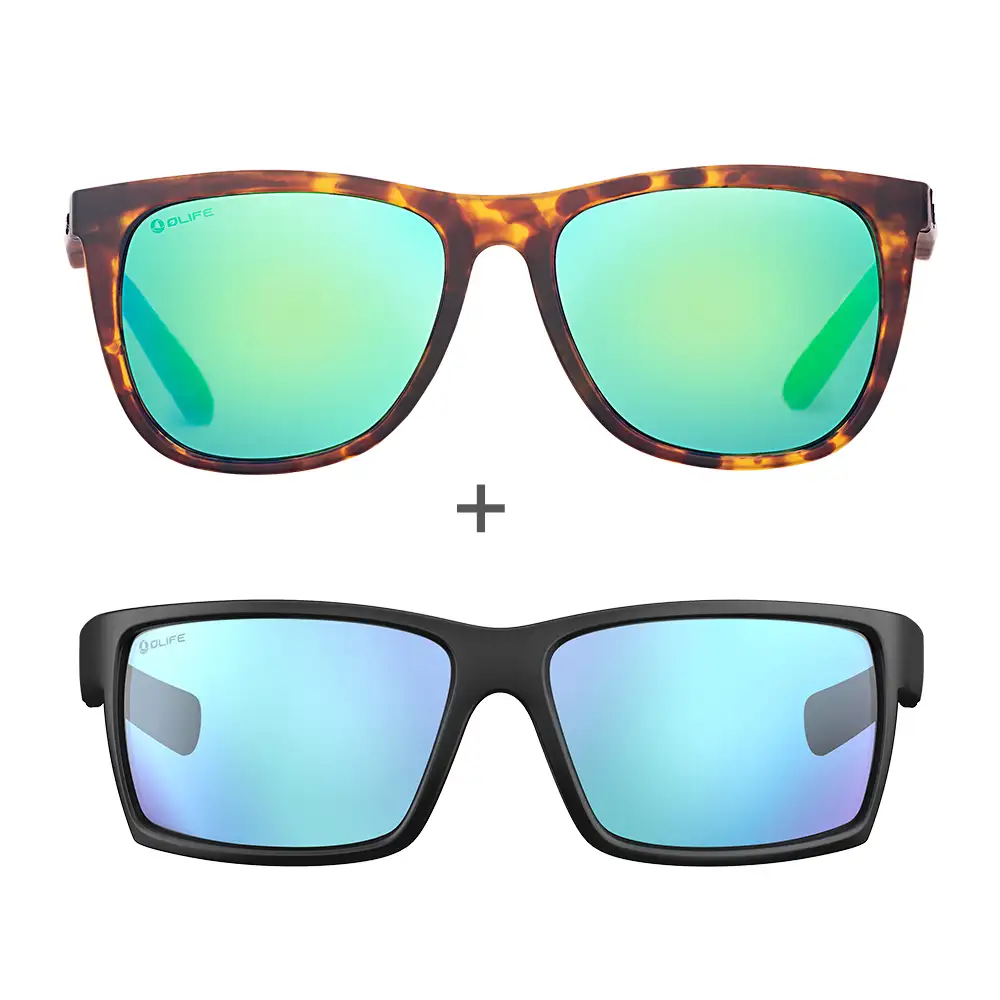 Olife Sunsoul Unisex Polarized Sunglasses & Archamp Men's Polarized Casual Sunglasses