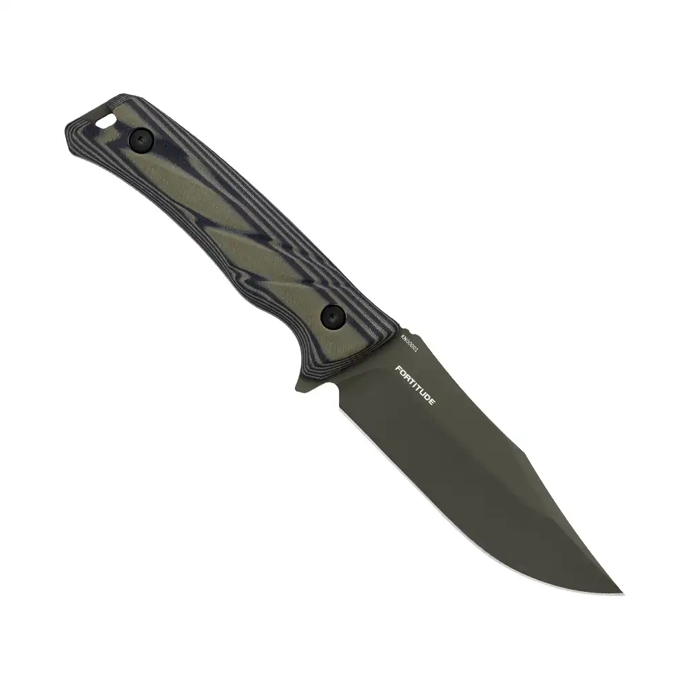 OKNIFE Fortitude Full Tang Fixed Blade Knife with Cerakote