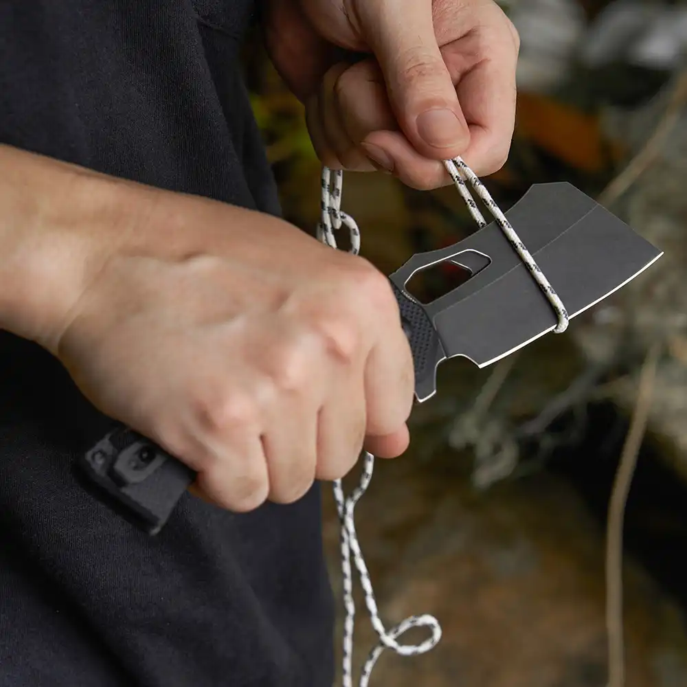 OKNIFE Sentry L1 Cleaver-Style Folding Pocket Knife