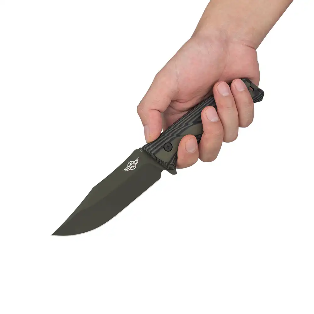 OKNIFE Fortitude Full Tang Fixed Blade Knife with Cerakote