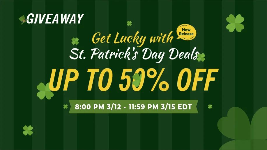 [GIVEAWAY] Get lucky with St. Patrick's Day Deals