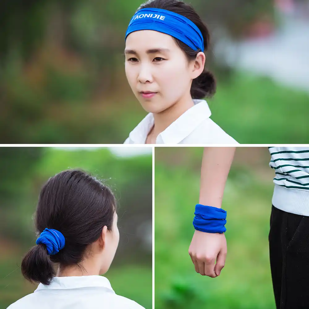 AONIJIE Moisture Wicking Elastic Sports Headband
