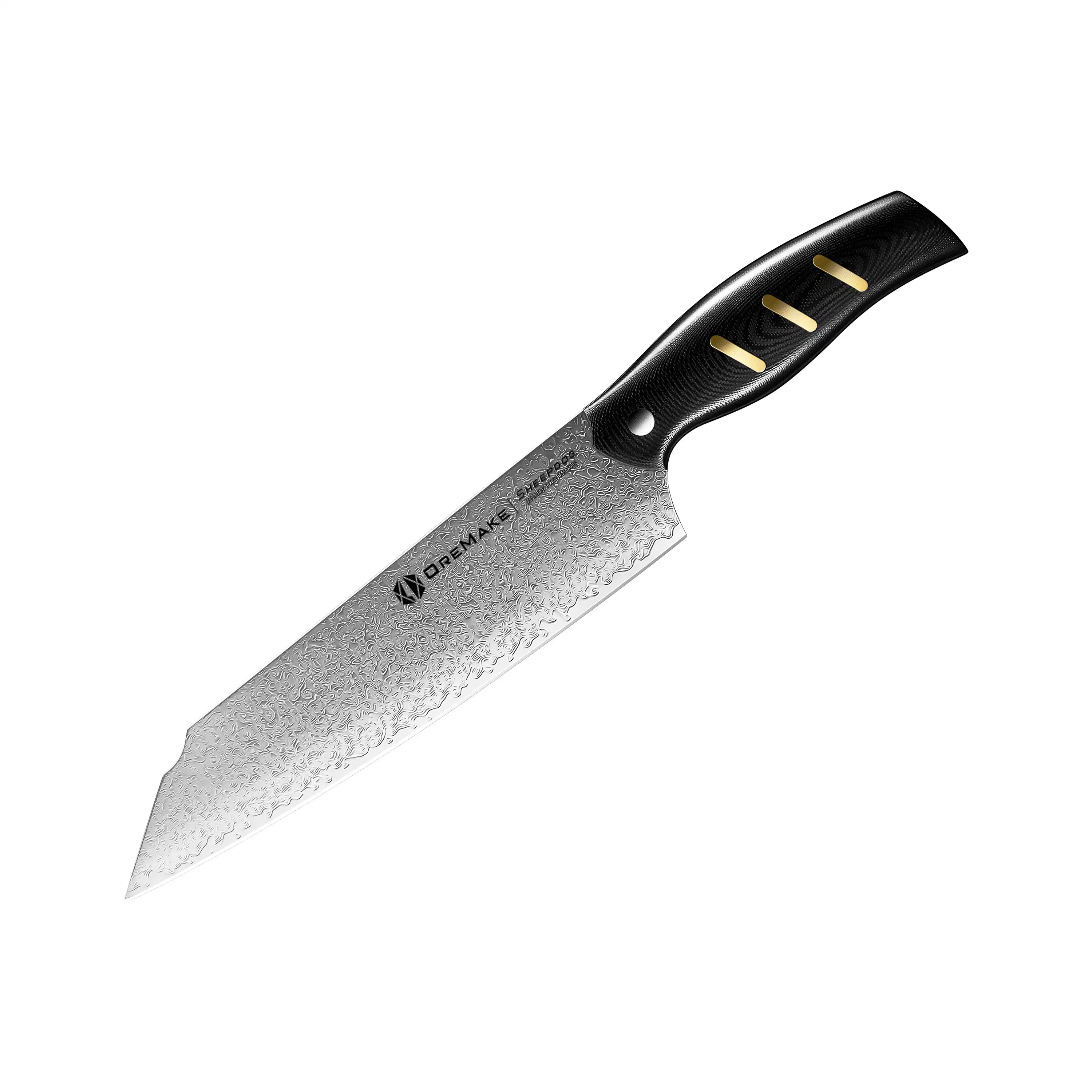 OREMAKE Sheepdog Damascus 8" Kiritsuke Chef's Knife