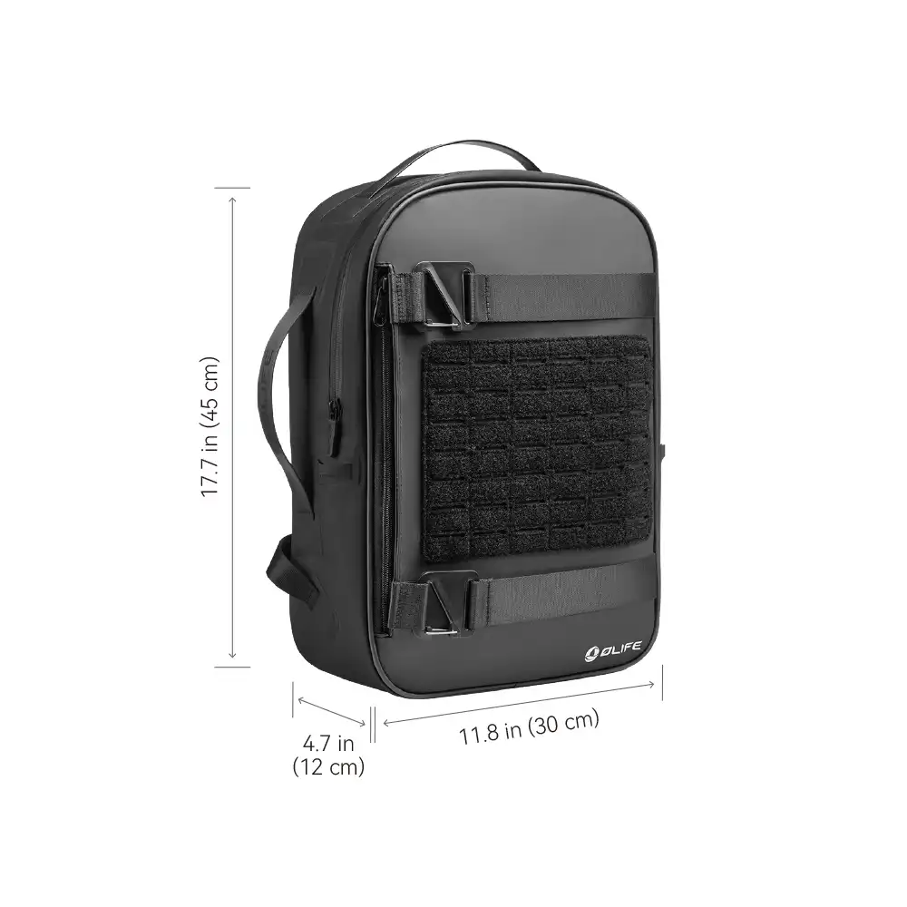 OLIFE Drytrip Commuter Backpack & Gripanel Laptop and Tablet Sleeve Bundle