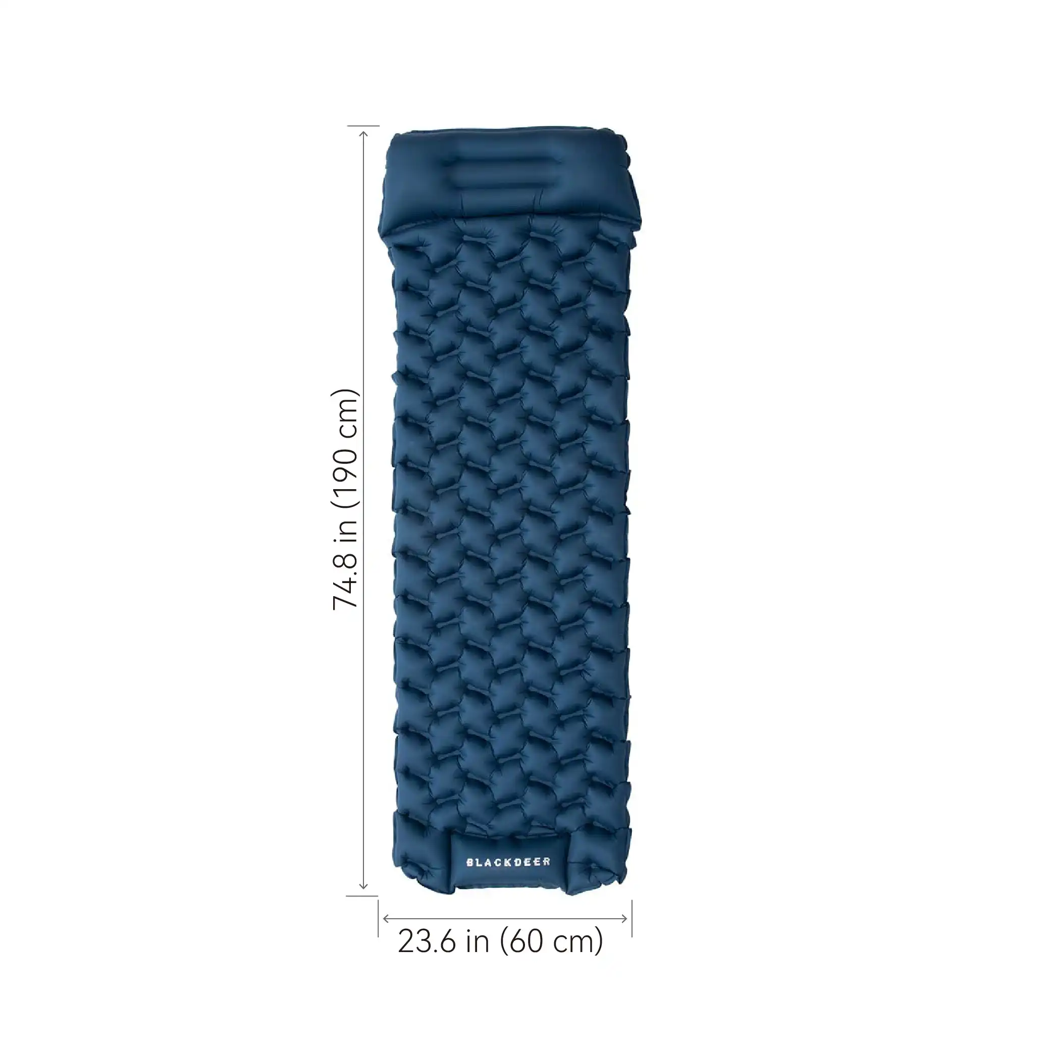 BLACKDEER Inflatable Sleeping Pad with Integrated Pillow