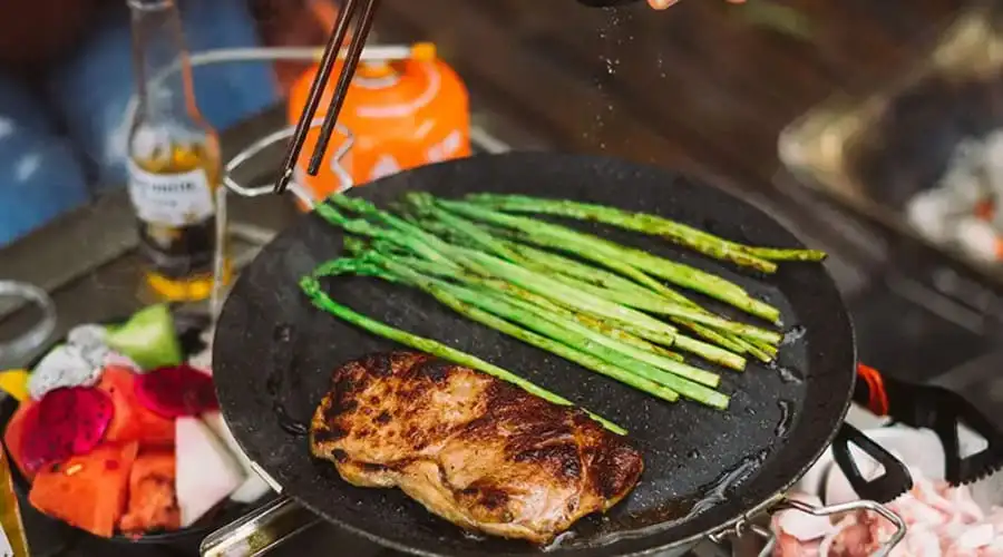 How to Use A Grill Pan while Camping