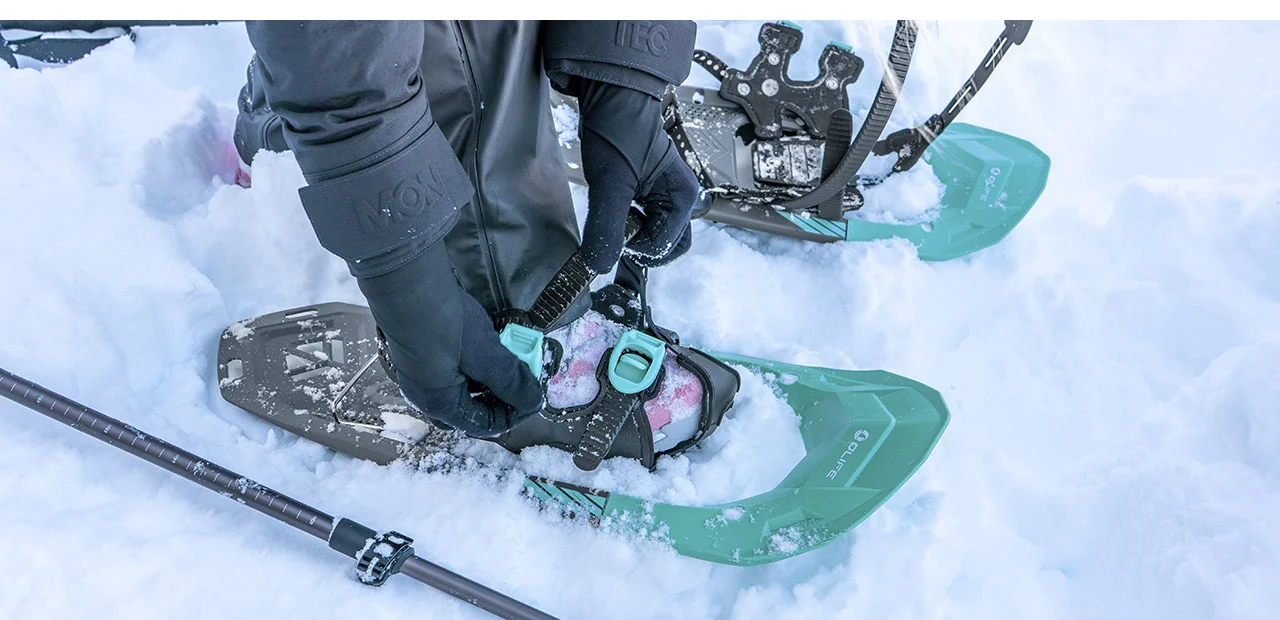 OLIFE High Traction Polymer Backcountry Snowshoes Obuy USA