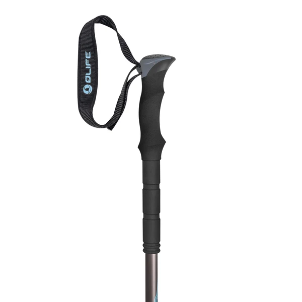 Telescoping trekking outlet pole