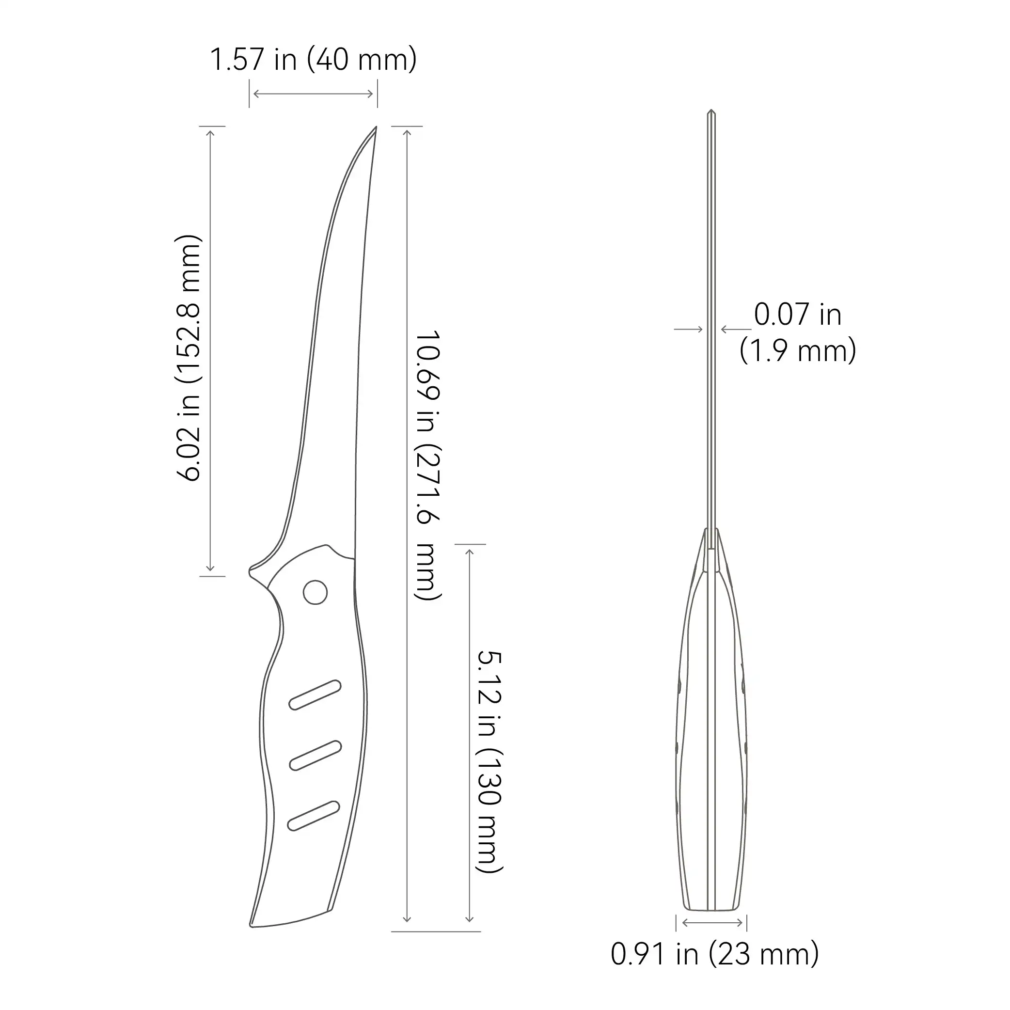 OREMAKE Sheepdog Damascus Kitchen Knife Set