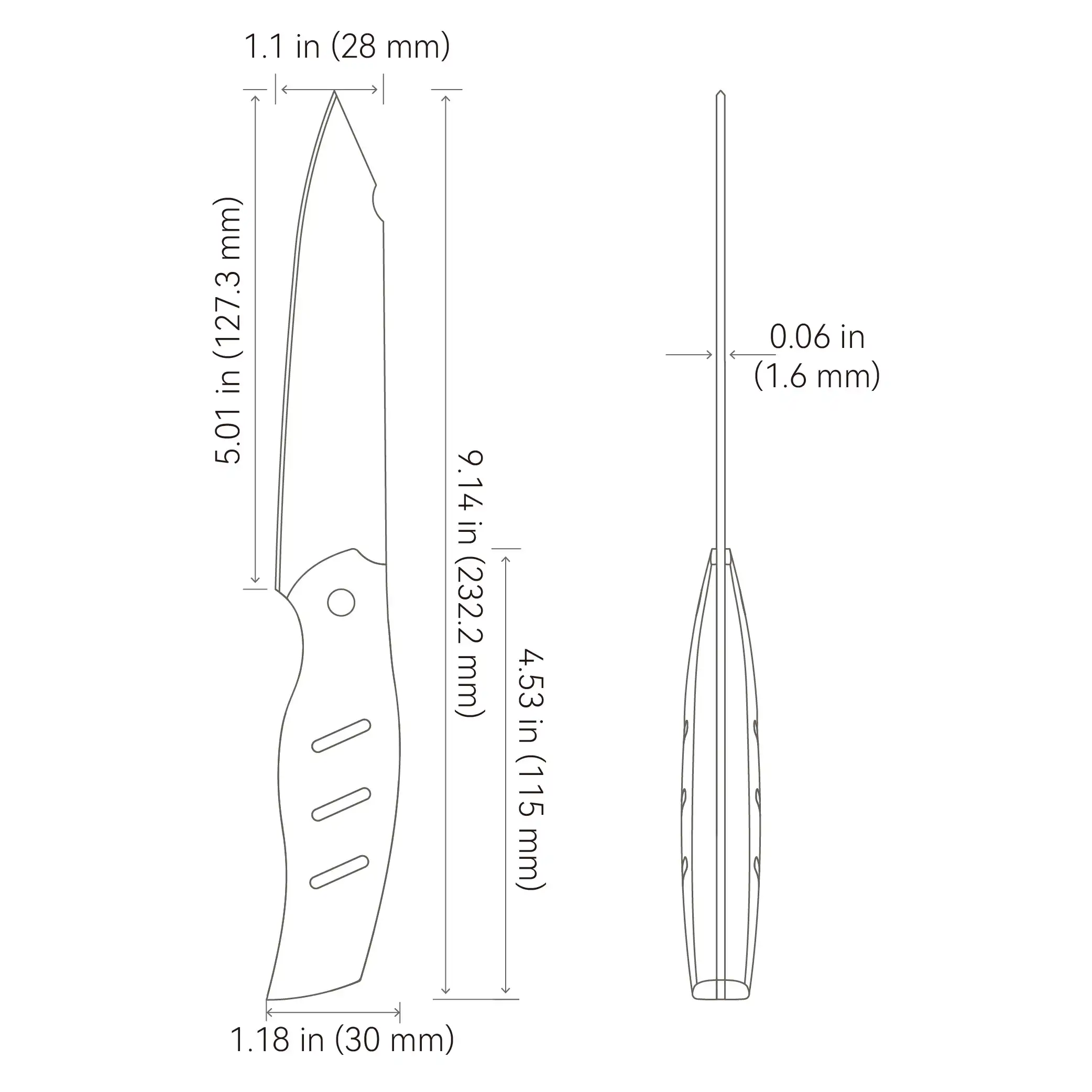 OREMAKE Sheepdog Damascus Kitchen Knife Hot Set