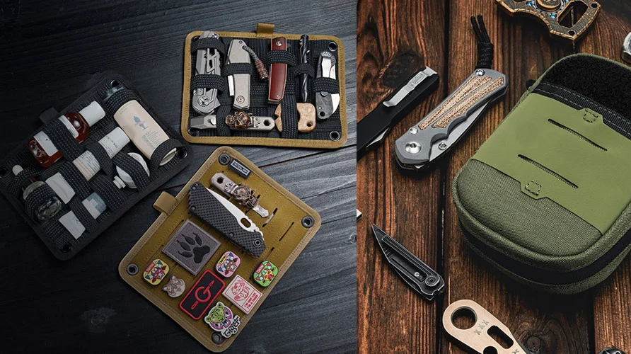 Efficiently Organizing Your Everyday Carry (EDC) with Organizers and Boards