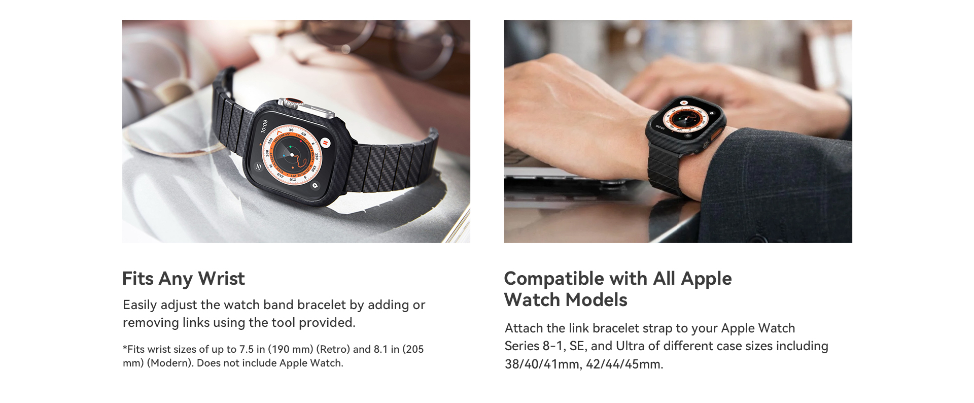 PITAKA Carbon Fiber Watch Band Apple USA - Obuy Watch for