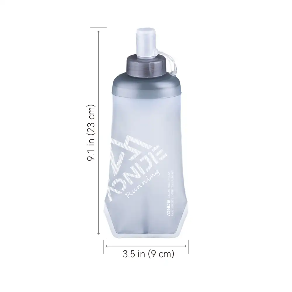 AONIJIE Soft Collapsible Water Bottle – 16.9 fl oz (500 ml)