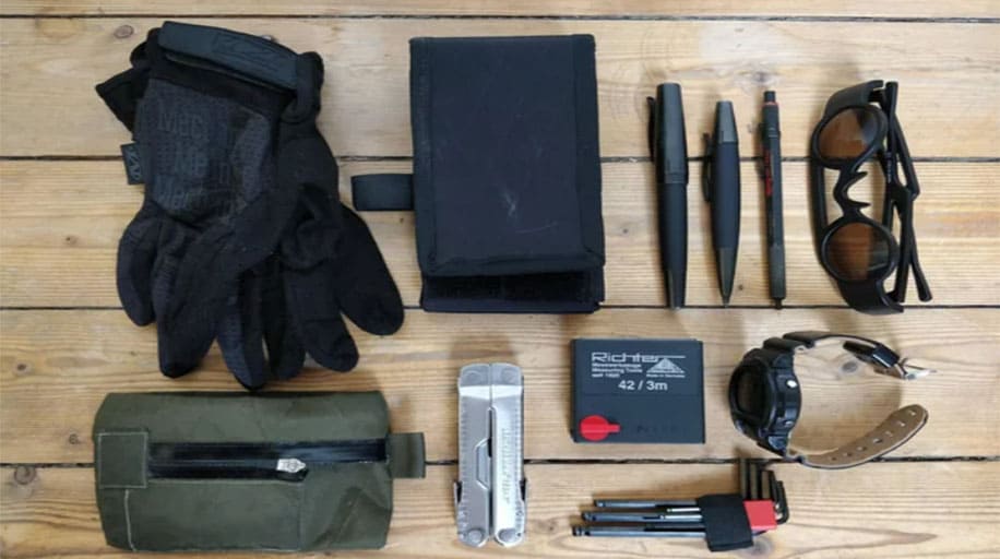 Edc pouch online contents