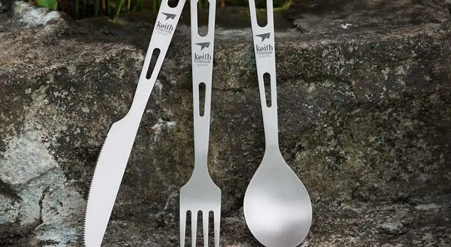 The Benefits and Drawbacks of Using a Titanium Camping Cutlery Set