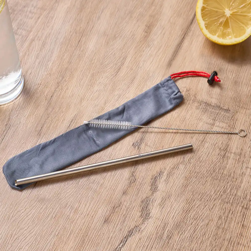 OLIFE Straight Thin Titanium Straw (OTiSW03)