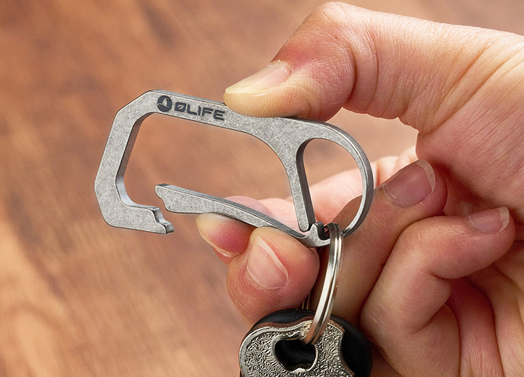 5 Unique Titanium Keychains for Everyday Carry