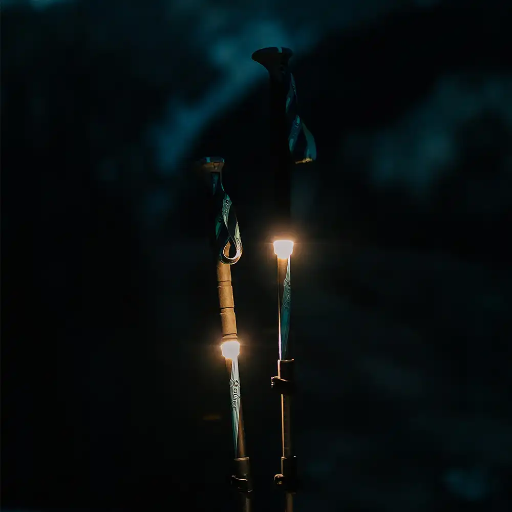 OLIFE Beamwalk T3 Lighted Trekking Poles